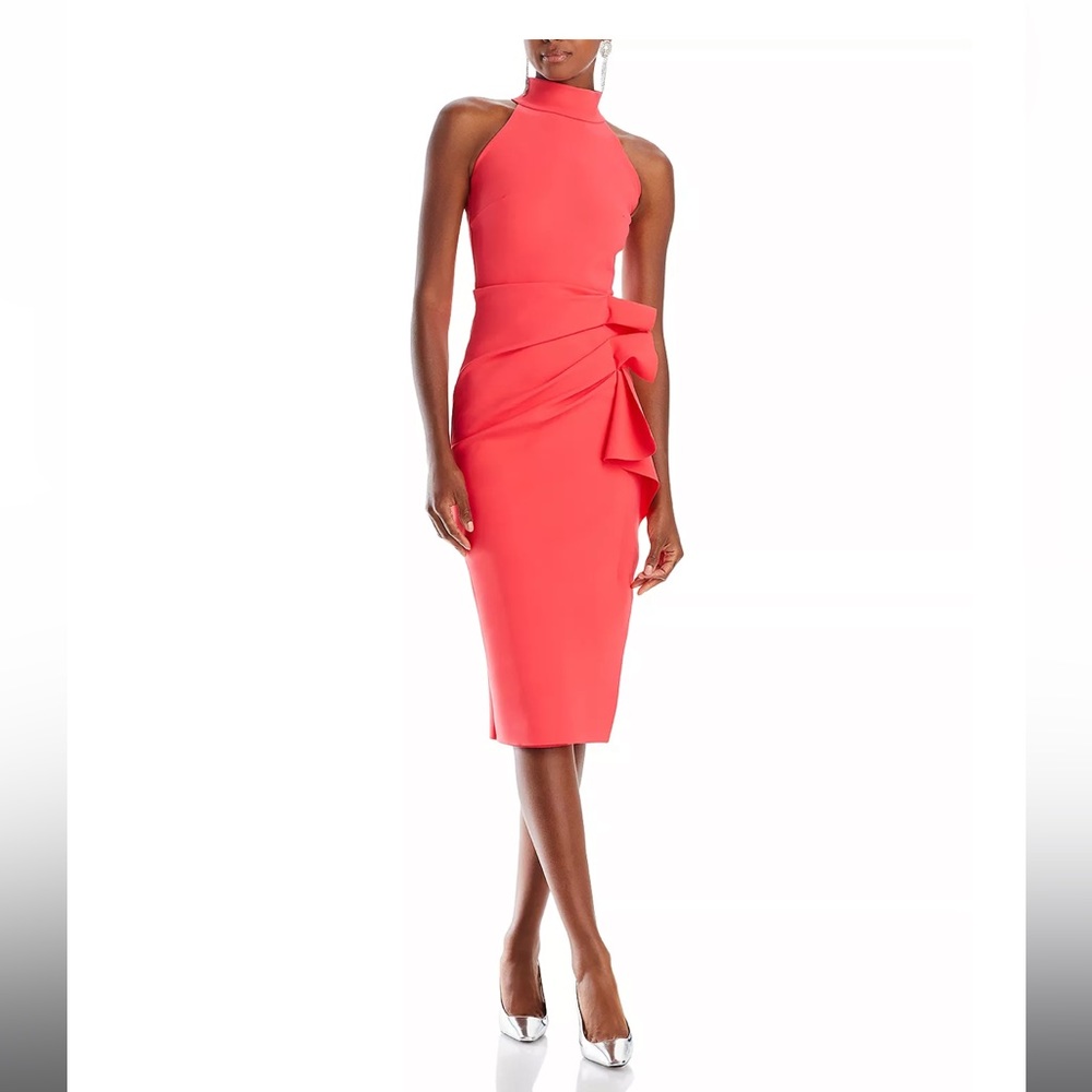 Chiara Boni La Petite Robe Gudrum Ruffled Sheath Dress - NWT